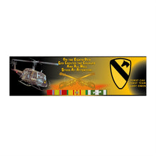 Load image into Gallery viewer, Bumper Stickers - 1st Cavalry Division - Vietnam - "On the Eighth Day..."