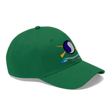 Load image into Gallery viewer, Twill Hat - Army - 29th Infantry Division - Shoulder Patch - The Blue and Gray w Br - Ribbon - Hat - Direct to Garment (DTG) - Printed