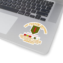 Load image into Gallery viewer, Kiss-Cut Stickers - Army - 1st Infantry Division Forward - Germany w COLD WAR SVC