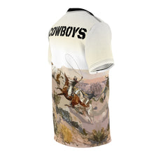 Load image into Gallery viewer, AOP - Old West Cowboys Wrangling the Herd w Text