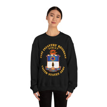 Load image into Gallery viewer, Unisex Heavy Blend Crewneck Sweatshirt - Army - 21st Infantry Regt - Gimlet