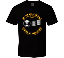 Load image into Gallery viewer, Navy - Rate - Postal Clerk - T-SHIRTS - CLASSIC