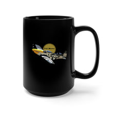 Load image into Gallery viewer, Black Mug 15oz - Army Air Corps P-51 Mustang wo AAC X 300