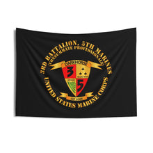 Load image into Gallery viewer, Indoor Wall Tapestries - USMC - 3rd Battalion, 5th Marines - Dark Horse