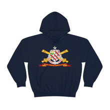 Load image into Gallery viewer, Unisex Heavy Blend Hooded Sweatshirt - Army - 8th Field Artillery w Br - Ribbon