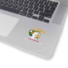 Load image into Gallery viewer, Kiss-Cut Stickers - SOF - Ranger Tab - Ski Warfare - Ski Combat - Winter Warfare X 300