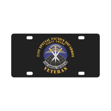 Load image into Gallery viewer, 21st Special Tactics Squadron - First There -Veteran X 300 Classic License Plate
