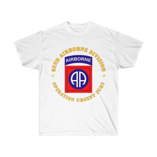 Load image into Gallery viewer, Unisex Ultra Cotton Tee - 82nd Airborne Division - Operation Urgent Fury