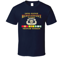 Load image into Gallery viewer, Army - Long Range Reconnaissance Patrol, Vietnam Veteran, with Vietnam Service Ribbons - T Shirt, Premium and Hoodie