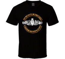 Load image into Gallery viewer, Navy - Surface Warfare Badge - Silver - T-SHIRTS - CLASSIC