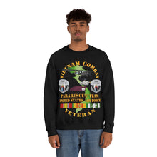 Load image into Gallery viewer, Unisex Heavy Blend Crewneck Sweatshirt - USAF - Vietnam Combat Veteran w Pararescue Huskie