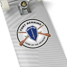 Load image into Gallery viewer, Kiss-Cut Stickers - Army - Fort Benning, GA - Home of the Infantry