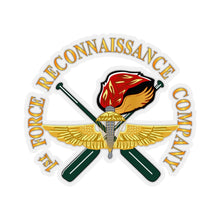 Load image into Gallery viewer, Kiss-Cut Stickers - USMC - 1st Force Recon Company wo FMF PAC -BckGrd