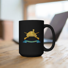 Load image into Gallery viewer, Black Mug 15oz - Army - 3d Infantry Regiment - DUI w Br - Ribbon X 300