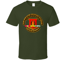 Load image into Gallery viewer, Headquarters and Headquarters Battery (HHB), 8th Battalion, 26th Artillery with Vietnam Service Ribbons T Shirt - Classic