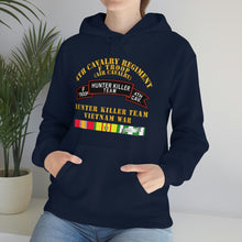Load image into Gallery viewer, Unisex Heavy Blend Hooded Sweatshirt - Army - F Troop 4th Cav - Hunter Killer w Vietnam War SVC