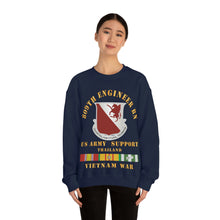 Load image into Gallery viewer, Unisex Heavy Blend Crewneck Sweatshirt - Army - 809th Engineer Bn - Thailand w VN SVC X 300