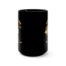 Load image into Gallery viewer, Black Mug 15oz - SOF - USMC Force Recon - Ski Warfare - Ski Combat - Winter Warfare X 300