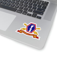 Load image into Gallery viewer, Kiss-Cut Stickers - Army - 442nd Infantry Regimental Combat Team w Artillery Br - SSI - Ribbon X 300