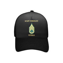 Load image into Gallery viewer, Army - Staff Sergeant - SSG - Veteran - Hats