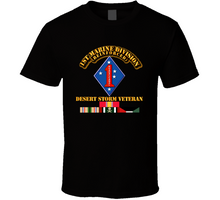 Load image into Gallery viewer, USMC - 1st Marine Division, Desert Storm Veteran - T Shirt, Hoodie, and Premium