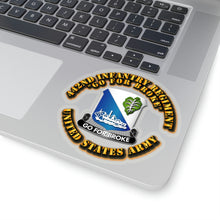 Load image into Gallery viewer, Kiss-Cut Stickers - Army - DUI - 442nd Infantry Regiment - 1