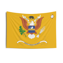 Load image into Gallery viewer, Indoor Wall Tapestries - 1st Battalion, 8th Cavalry Regiment - (Honor and Courage) - Regimental Colors Tapestry