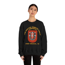 Load image into Gallery viewer, Unisex Heavy Blend Crewneck Sweatshirt - Army - 7th Special Forces Group W Flash - Fbnc