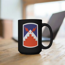 Load image into Gallery viewer, Black Mug 15oz - Army - 7th Signal Brigade - SSI wo Txt X 300