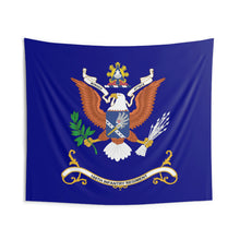 Load image into Gallery viewer, Indoor Wall Tapestries - 188th Infantry Regiment - WINGED ATTACK - Regimental Colors Tapestry