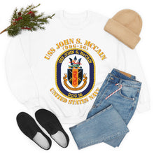 Load image into Gallery viewer, Unisex Heavy Blend Crewneck Sweatshirt - USS John S. McCain (DDG-56)