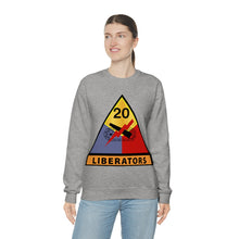 Load image into Gallery viewer, Unisex Heavy Blend Crewneck Sweatshirt - Army - 20th Armored Division - Liberators wo Txt