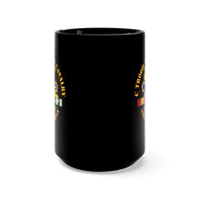 Load image into Gallery viewer, Black Mug 15oz - Army - C Troop, 1st-9th Cavalry - Headhunters - Vietnam Vet w VN SVC X 300