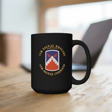 Load image into Gallery viewer, Black Mug 15oz - Army - 7th Signal Brigade Germany - 5th Signal Command X 300