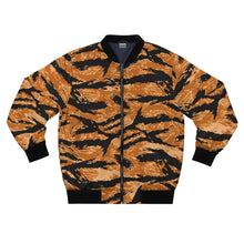 Load image into Gallery viewer, Men's AOP Bomber Jacket - Vietnam Tiger Stripe Orange X 300