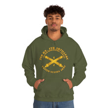 Load image into Gallery viewer, Unisex Heavy Blend™ Hooded Sweatshirt - Army - 2nd Bn 4th Field Artillery Regt - 105mm w Arty Br