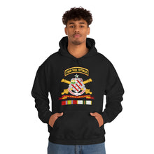 Load image into Gallery viewer, Unisex Heavy Blend Hooded Sweatshirt - Army - 8th Field Artillery w Br - Ribbon COLD WAR Vet Tab