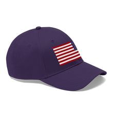 Load image into Gallery viewer, Unisex Twill Hat - United States Flag Hat - Direct to Garment (DTG) - Printed