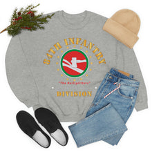 Load image into Gallery viewer, Unisex Heavy Blend Crewneck Sweatshirt - Army - 84th Infantry Division - The Railsplitters wo DS X 300