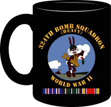 Load image into Gallery viewer, Army Air Corps - 324th Bomb Squadron - World War II with European Service Ribbons - Mug