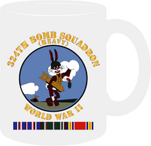 Load image into Gallery viewer, Army Air Corps - 324th Bomb Squadron - World War II with European Service Ribbons - Mug