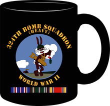 Load image into Gallery viewer, Army Air Corps - 324th Bomb Squadron - World War II with European Service Ribbons - Mug