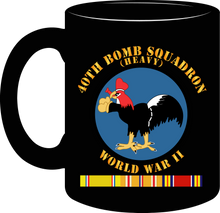 Load image into Gallery viewer, Army Air Corps - 40th Bomb Squadron - World War II with Pacific Service Ribbons - Mug