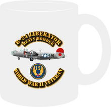 Load image into Gallery viewer, Army Air Corps - 49th Bomb Wing - B-24 Liberator - 15th Air Force - Mug