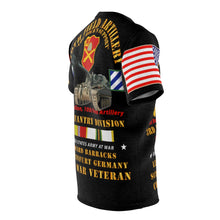 Load image into Gallery viewer, AOP - Army - 1st Bn, 10th Field Artillery, 3rd Infantry Division, Schweinfurt, Germany, with Cold War Service Ribbons