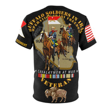 Load image into Gallery viewer, AOP - Army - Brigade Recon Troop - 9th Cavalry, B Troop, 3rd Brigade - 4th Infantry Division - Operation Iraqi Freedom w IRAQ Service Ribbon