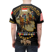 Load image into Gallery viewer, AOP - Army - Brigade Recon Troop - 9th Cavalry, B Troop, 3rd Brigade - 4th Infantry Division - Operation Iraqi Freedom w IRAQ Service Ribbon