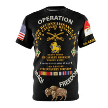 Load image into Gallery viewer, AOP - Army - Brigade Recon Troop - 9th Cavalry, B Troop, 3rd Brigade - 4th Infantry Division - Operation Iraqi Freedom w IRAQ Service Ribbon