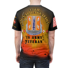 Load image into Gallery viewer, AOP - Army - Operation Provide Comfort - 31M - 44th Signal Bn - US Army - Veteran with Back Light - Blk Front/back/left Right