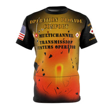 Load image into Gallery viewer, AOP - Army - Operation Provide Comfort - 31M - 44th Signal Bn - US Army - Veteran with Back Light - Blk Front/back/left Right